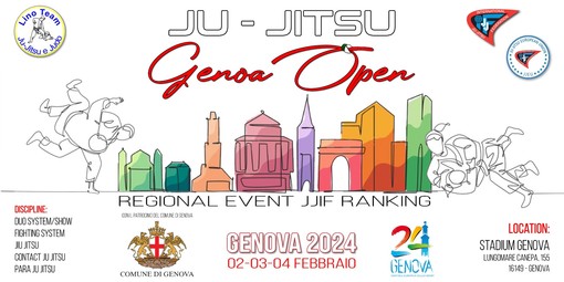 PRESENTAZIONE JU JITSU GENOA OPEN 2024