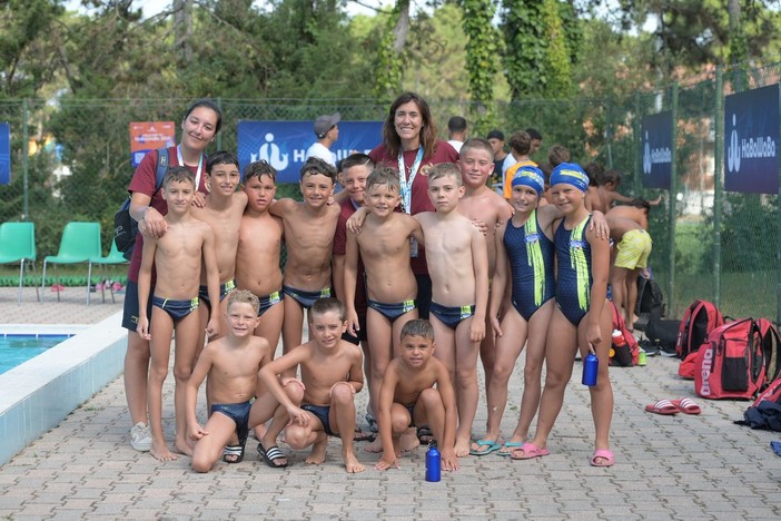 Pallanuoto, Under 9 della Rapallo Nuoto da applausi