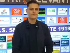 VIDEO/SESTRI LEVANTE VS CHISOLA Intervista a Francesco Invernizzi: &quot;Siamo in crescita, dobbiamo fare più punti in casa&quot;