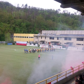 Moconesi e Rivarolese entrano in campo. Al "Colombo" è festa grande