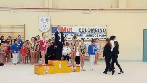 Giornata appagante per le ragazze della Ginnastica Libera Spotorno