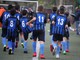 Imperia - Alassio: i nerazzurri in campo accompagnati dai Primi Calci