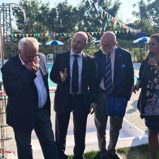Oggi l'inaugurazione della vasca esterna dell'Aquacenter I Delfini di Pra