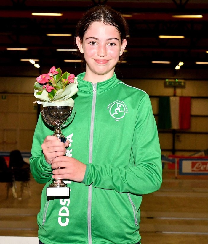 SCHERMA Argento per Giulia Massobrio nella Seconda Prova del Grand Prix Under 14 SCHERMA Argento per Giulia Massobrio nella Seconda Prova del Grand Prix Under 14