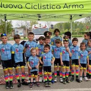 ESORDIO VINCENTE AD ALBA PER I GIOVANISSIMI DELLA NUOVA CICLISTICA ARMA