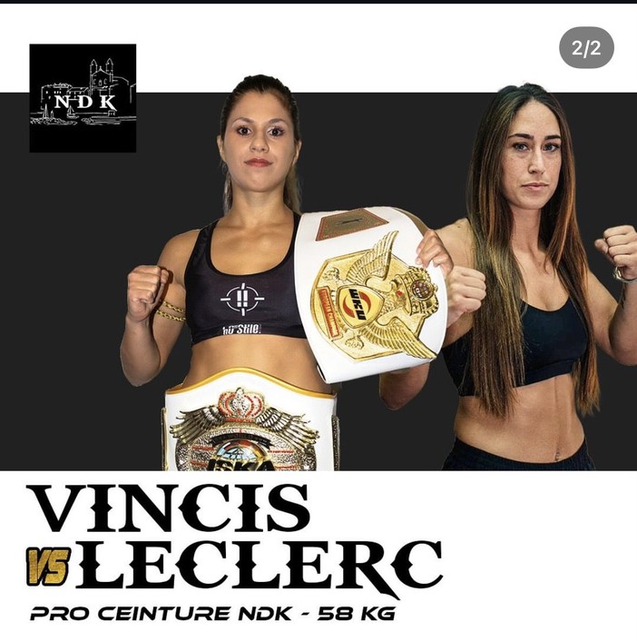 SAVATE/CHIARA VINCIS Camp Mondiale e match in Corsica