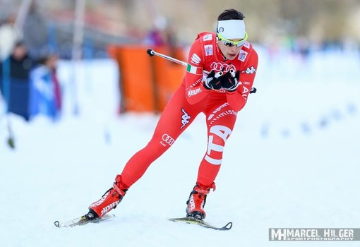 La campionessa Francesca Baudin a &quot;Sci di fondo on the beach&quot;