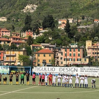 Le due squadre schierate