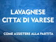 Lavagnese - Città di Varese: le modalità per assistere alla partita