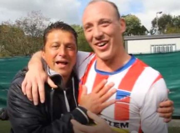 Lamuedra con Barbieri, che potrebbe seguirlo a Torriglia Lamuedra con Barbieri, che potrebbe seguirlo a Torriglia