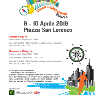 Urban Orienteering Genova 2016