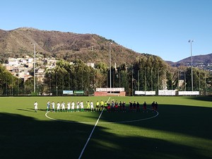 In campo a Molassana, Little James e Praese