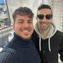Michele Colella con Luca Lo Cicero di Ottica Moradei