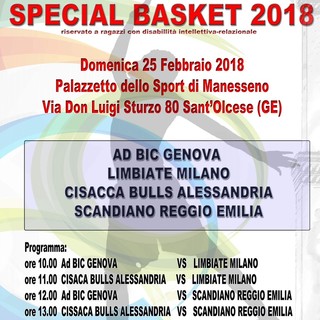 BIC Genova al Torneo Special Basket 2018