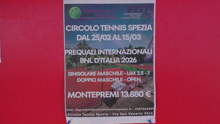 Tennis - Prequalificazioni agli Internazionali verso il vivo a S. Venerio