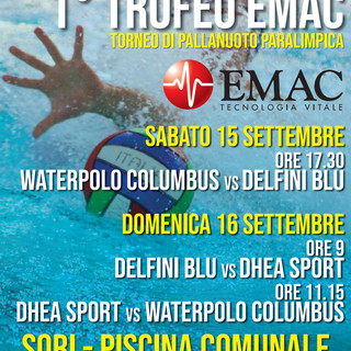 Il primo torneo ufficiale di pallanuoto per disabili