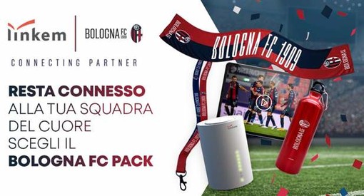 Il Bologna FC rinnova la sua partnership con Linkem S.p.A. e dedica un’offerta ai suoi tifosi: il Bologna FC Pack