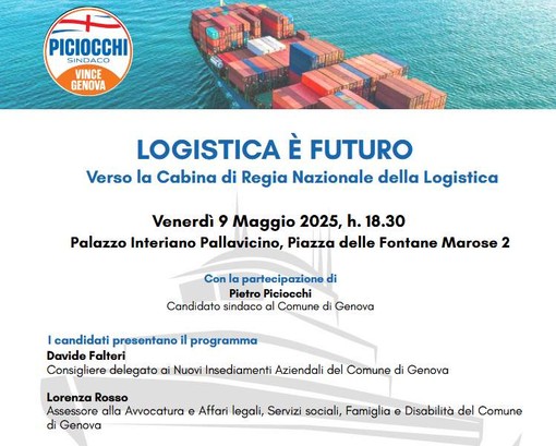 LOGISTICA È FUTURO – Verso la Cabina di Regia Nazionale della Logistica