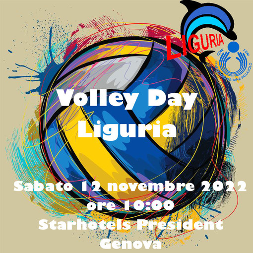 VOLLEY DAY 2022 La Festa della Pallavolo in Liguria