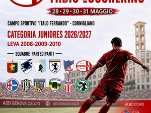 GENOVA CALCIO Parte oggi il Memorial Luccherino