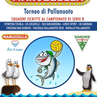 PALLANUOTO Torneo Maruzzella: sabato 19 e domenica 20 novembre la prima edizione firmata Sportiva Sturla a Sori