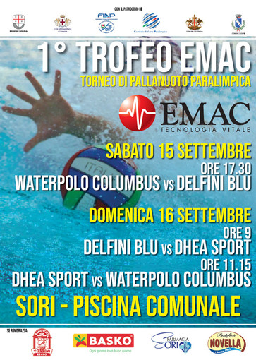 Il primo torneo ufficiale di pallanuoto per disabili