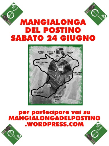 MANGIALONGA DEL POSTINO  Sabato 24 giugno 2023