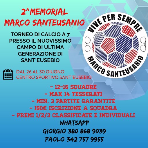 2° MEMORIAL MARCO SANTEUSANIO