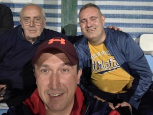Stefano coi nostri inviati Merello &amp; Gazzano