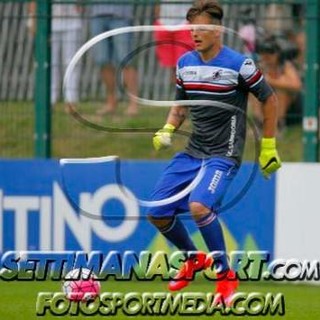Samuele Massolo quando era alla Sampdoria