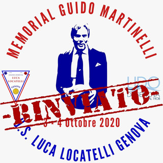 1° Torneo Memorial Guido Martinelli, Genova 3-4 Ottobre 2020
