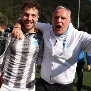 Massaro con mister Foppiano