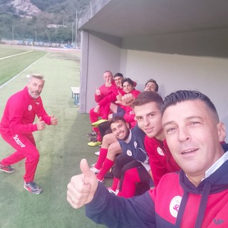 Messina e Losciale coi ragazzi del Granarolo