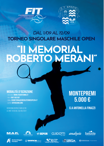 Tennis - Il 2° Memorial &quot;Roberto Merani&quot; a San Venerio