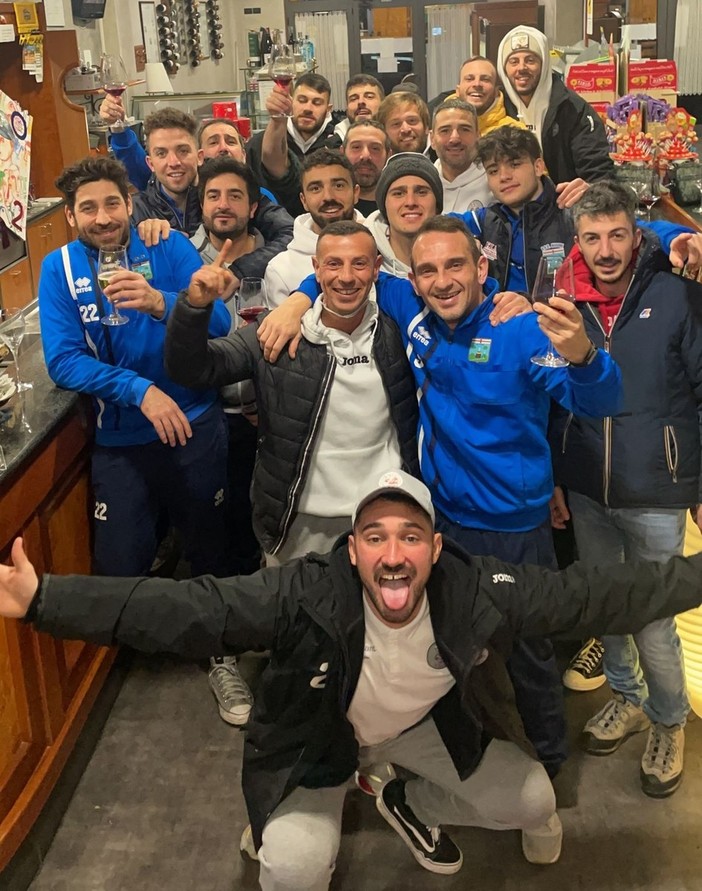 LA FOTO Il terzo tempo di Masone e Superba