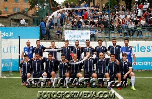 I ringraziamenti di Alessandro Valle: &quot;Grazie a tutti dal primo all'ultimo, tutti hanno fatto grande il Mignanego&quot;