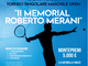 Tennis - Il 2° Memorial &quot;Roberto Merani&quot; a San Venerio