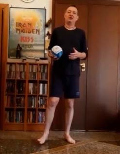 VIDEO #IOPALLEGGIOACASA CON Paolo Migliardo...
