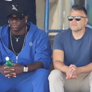 Paolo Mancuso con Mario Balotelli