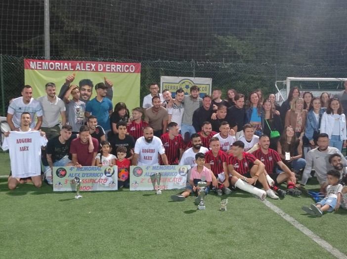 MEMORIAL D'ERRICO Grande entusiasmo nel ricordo di Alex