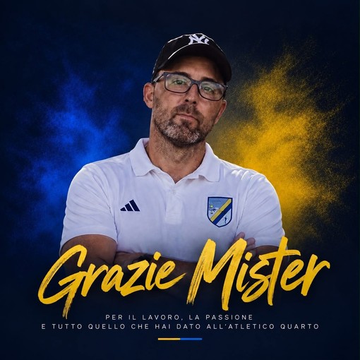 ATLETICO QUARTO I ringraziamenti a mister Margari ATLETICO QUARTO I ringraziamenti a mister Margari