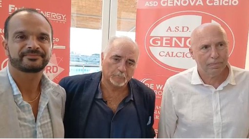 VIDEO/LA PRESENTAZIONE DELLA GENOVA CALCIO Intervista a Vacca, Machieraldo e Parodi