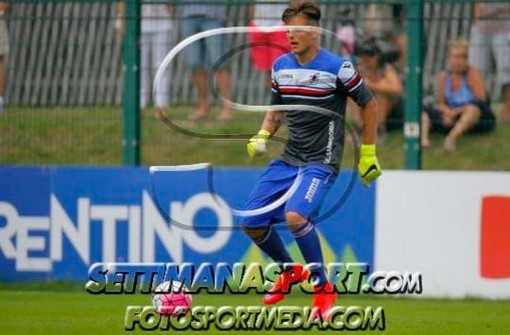 Samuele Massolo quando era alla Sampdoria