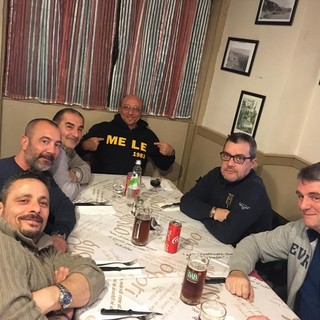 LA FOTO La dirigenza del Mele sempre unita