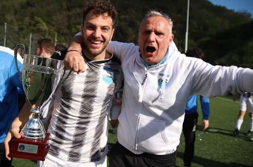 Massaro con mister Foppiano