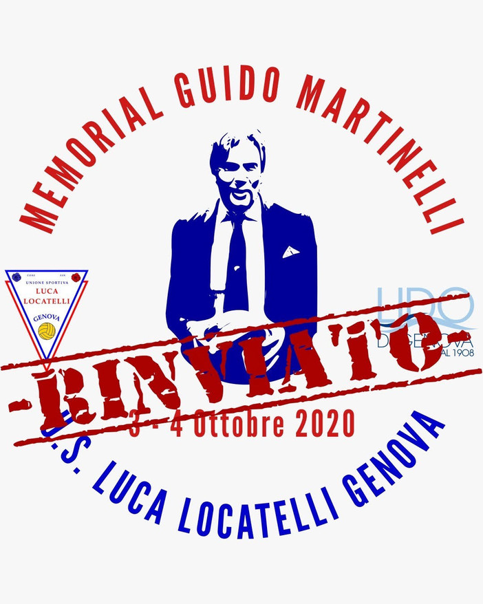 1° Torneo Memorial Guido Martinelli, Genova 3-4 Ottobre 2020