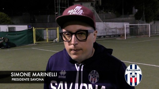 Calcio, Savona. Marinelli si prende 10 giorni per decidere il futuro: &quot;Di sicuro non rifarò la Prima Categoria, nel caso compreremo un titolo&quot; (VIDEO)