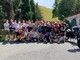 LA FOTO La festa per Davide Macciò del Campo Ligure il Borgo