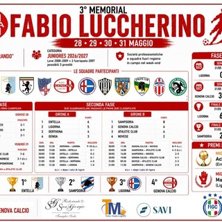 GENOVA CALCIO Grande successo per il Memorial Luccherino