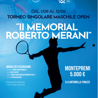 Tennis - Il 2° Memorial &quot;Roberto Merani&quot; a San Venerio